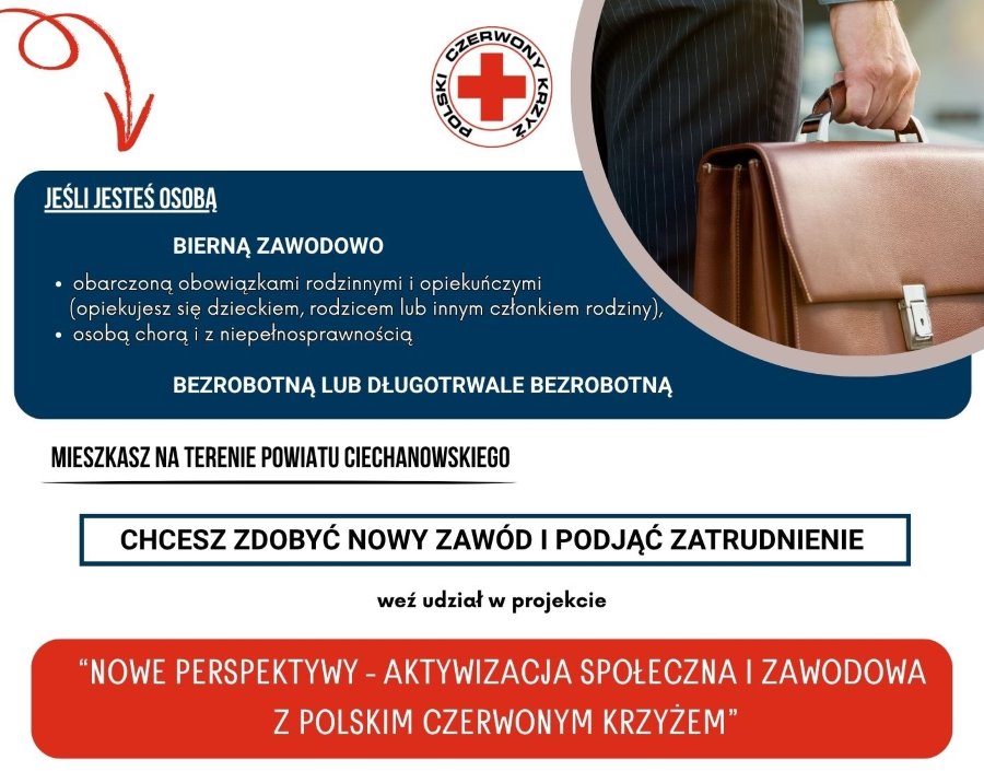 PCK w Ciechanowie wesprze rodziny zagrożone wykluczeniem społecznym